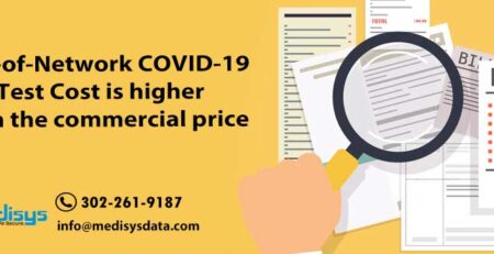 Out-of-Network COVID-19 Test Cost is higher than the commercial price