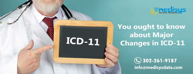 You ought to know about Major Changes in ICD-11