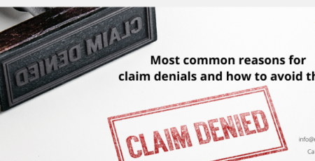 Most common reasons for claim denials and how to avoid them