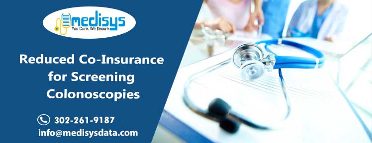 Reduced Co-Insurance for Screening Colonoscopies