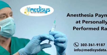 Anesthesia Payment at Personally Performed Rate
