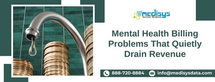 Mental Health Billing Problems That Quietly Drain Revenue